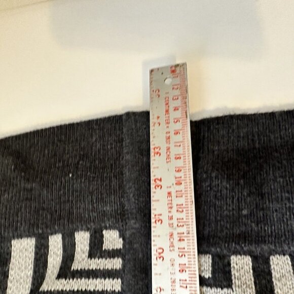 New York & Company Aztec Cardigan Women Size Medium Grey Black Long - Picture 8 of 9